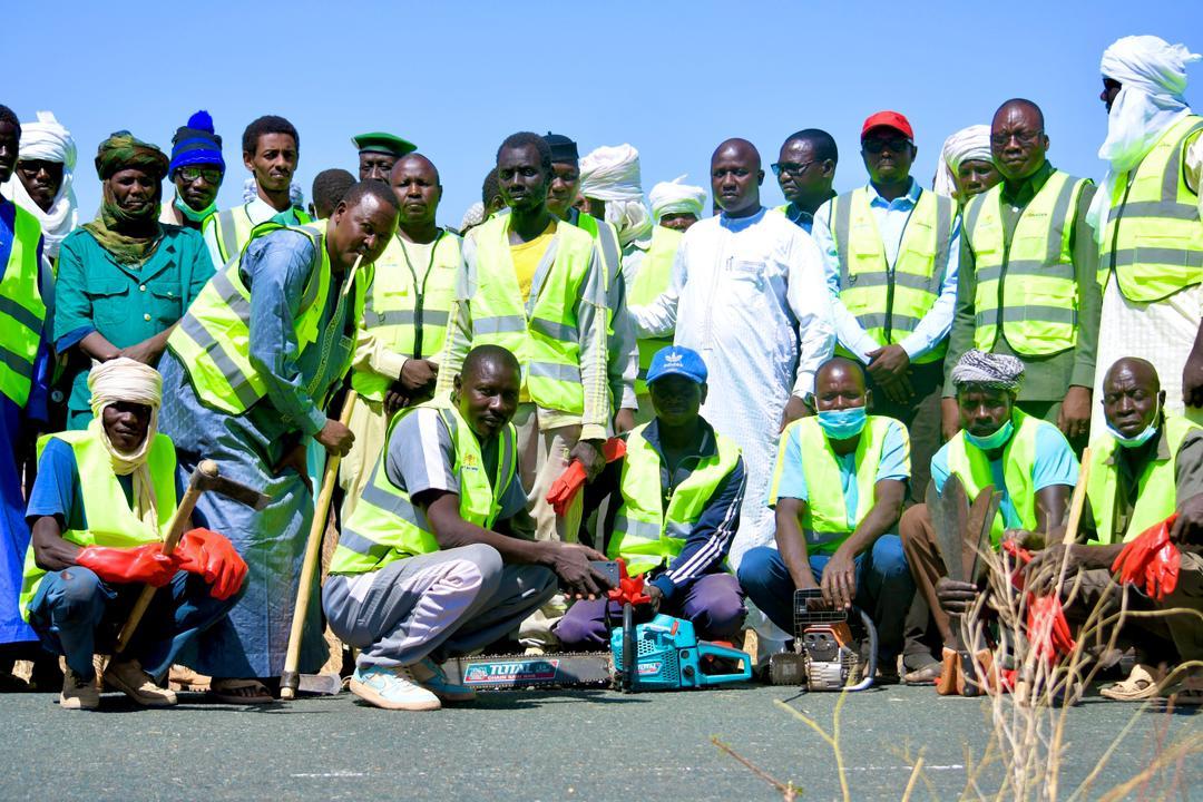 Lancement des opérations d’élagage des arbres sur le corridor N’Djamena – Mongo – Abéché